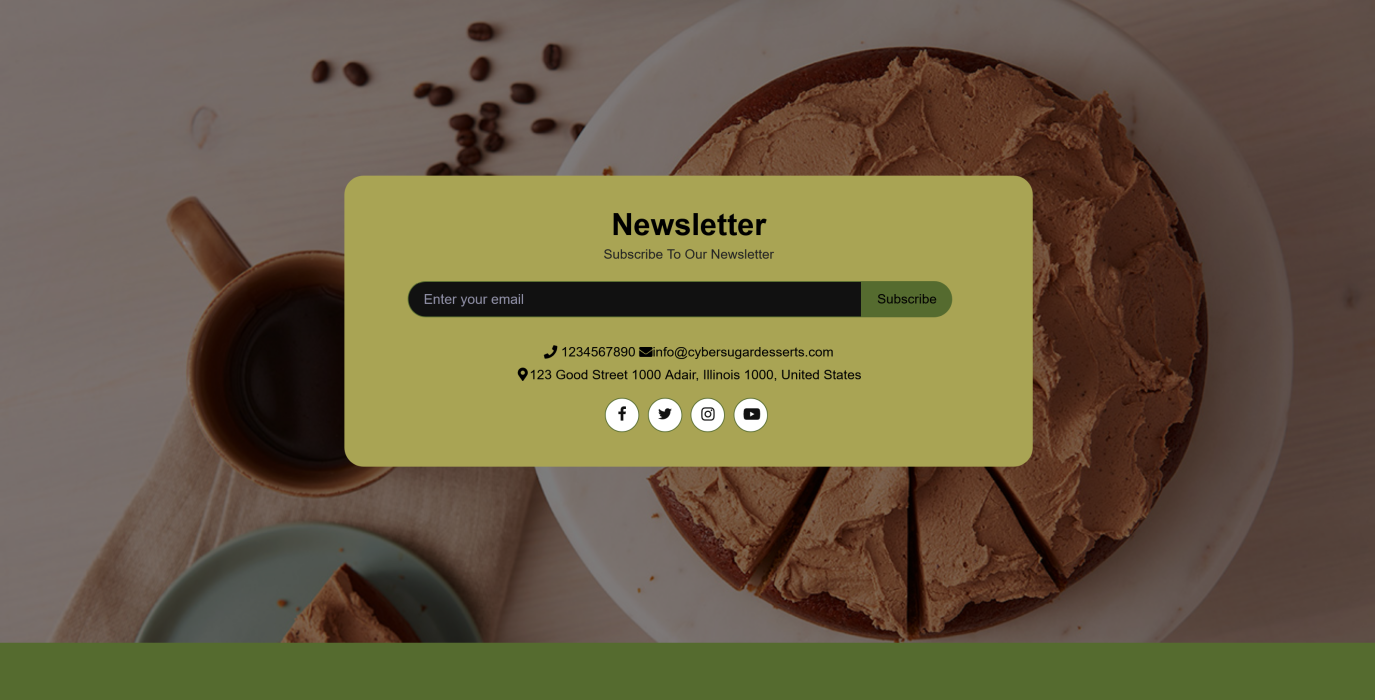 Cyber Sugar Desserts