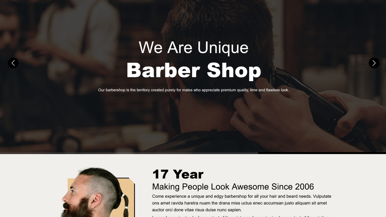 Unique Barber